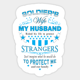 Soldier's Wife Sticker